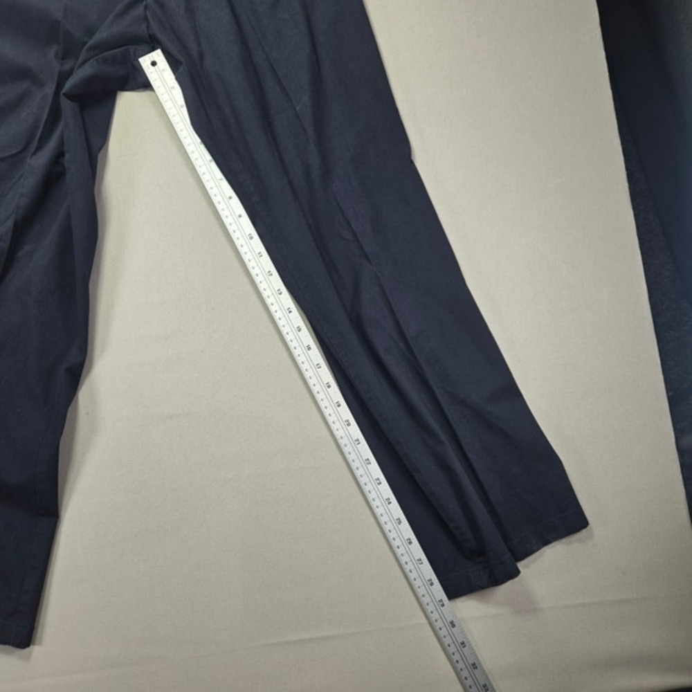 Hugo Boss Pants Speaker Dress Chinos Stretch Cotton Blue Mens Size 52 Big & Tall - Picture 7 of 9